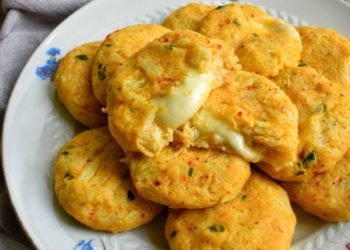 Recept za hrskave polpete od cvjetače punjene sirom