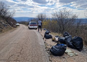 Široki Brijeg: U Crnim Lokvama uspješno odrađena akcija čišćenja smeća