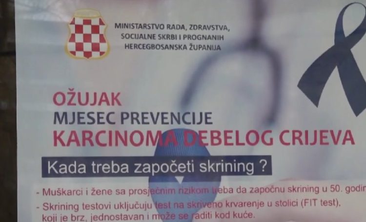 Veliki odaziv u kampanji prevencije karcinoma debelog crijeva u HBŽ