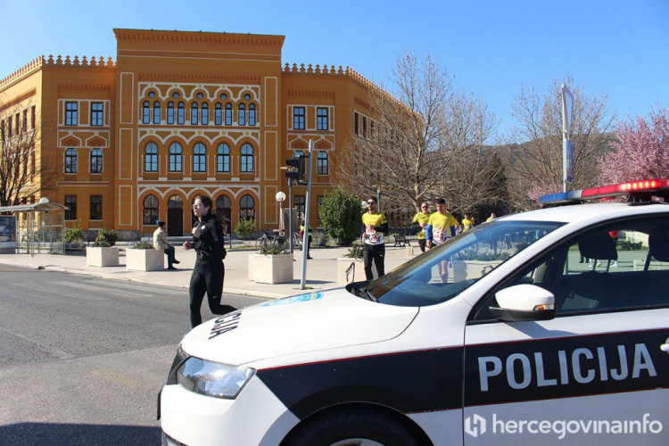 Mostar: Ovako će danas izgledati regulaciji prometa tijekom polumaratona