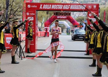 Dračar pobjednik mostarskog polumaratona, drugi Stojanović