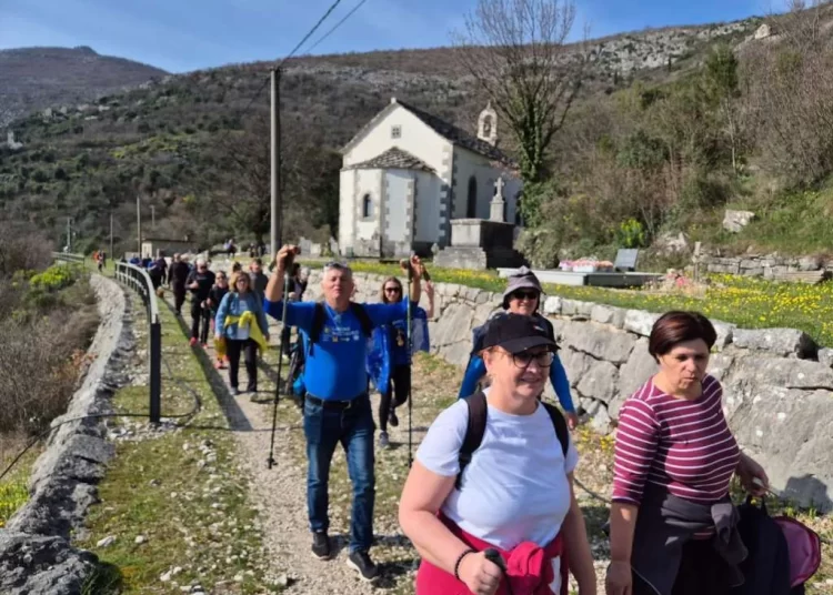 Hodočasnici krenuli novom rutom Camino kroz Ravno i Neum do Međugorja