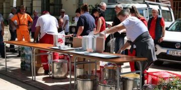 Međunarodni praznika rada u Mostaru uz sindikalni grah