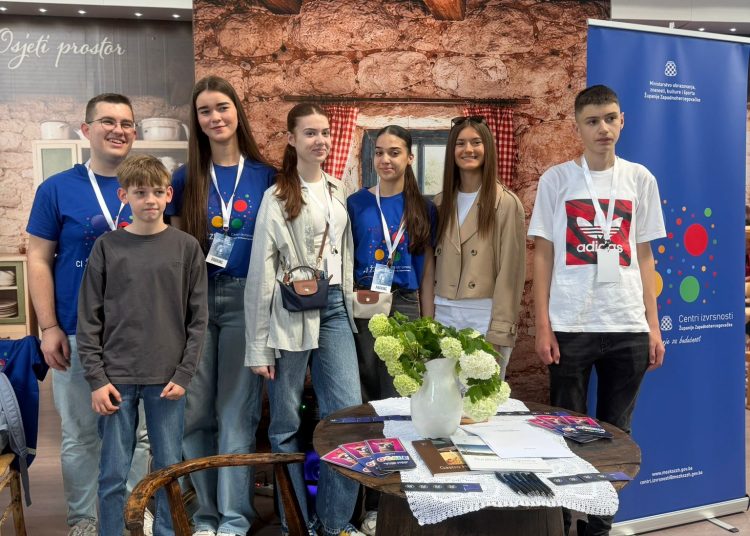 Centar izvrsnosti ŽZH na Mostarskom sajmu: Ulaganje u darovite mlade i poduzetništvo