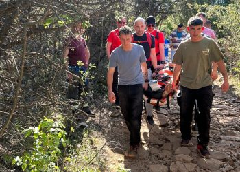 HGSS uspješno evakuirao ozlijeđenu turistkinju s Križevca