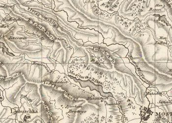 Iz prošlosti Širokog Brijega: Najstariji kartografski prikaz iz 1810.