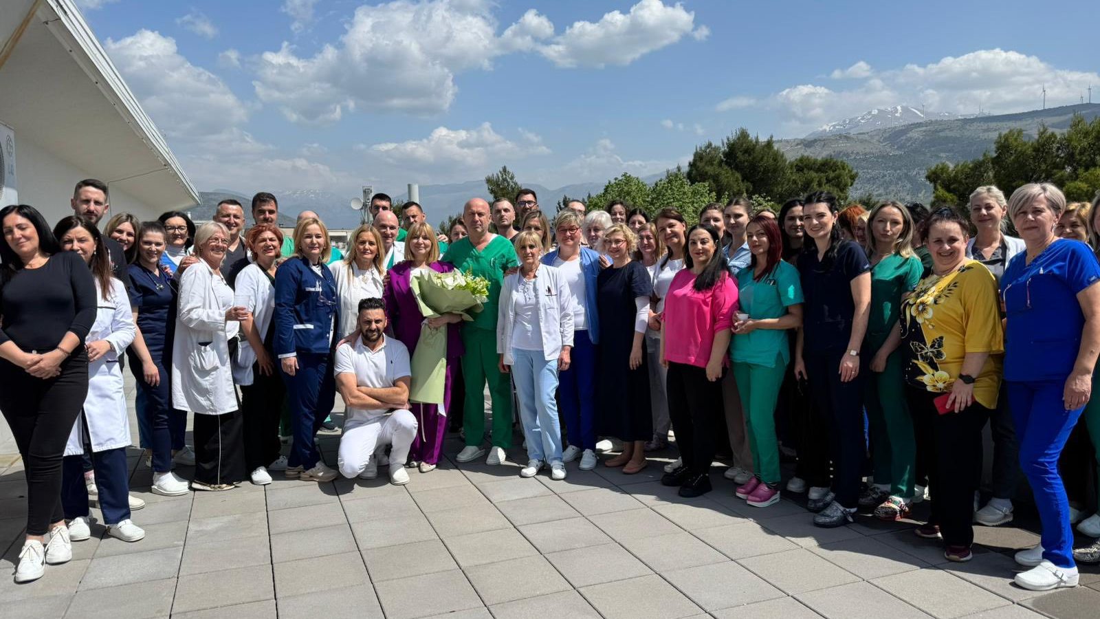 Nakon 42 godine u intenzivnoj njezi: Ankica Arapović iz SKB Mostar ispraćena u zasluženu mirovinu