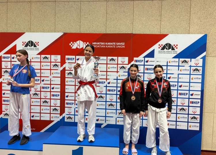 Karate klub “Široki” osvojio četiri medalje na Kupu Hrvatske