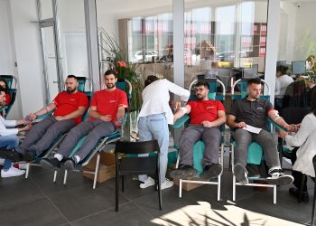 Široki Brijeg: Prikupljeno 16 doza krvi u akciji za djelatnike TEM Mandeksa