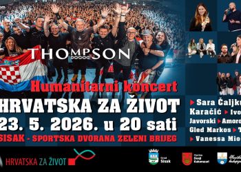 Thompson i fra Marin Karačić predvode humanitarni koncert “Hrvatska za život”
