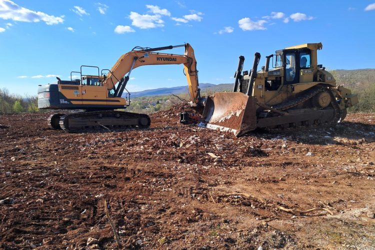 Počeli radovi na brzoj cesti kod Gruda: U Podledincu planirani izlaz, benzinska crpka i motel