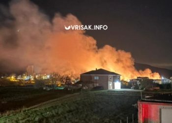 Veliki požar u Grudama: Vatra bukti ispod južne obilaznice