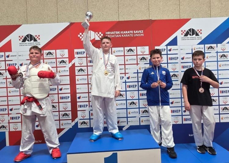 Članovi karate kluba Široki Brijeg uspješni na Kupu Hrvatske