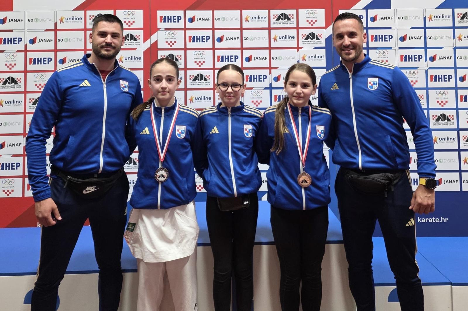 Članovi karate kluba Široki Brijeg uspješni na Kupu Hrvatske