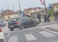 Prometna nezgoda u Grudama: Sudarili se Golf i motor