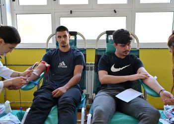 U Širokom Brijegu prikupljeno 29 doza krvi u akciji srednjoškolaca i djelatnika