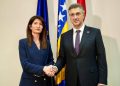 Plenković u Mostaru dao potporu kandidaturi Darijane Filipović