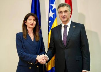 Plenković u Mostaru dao potporu kandidaturi Darijane Filipović