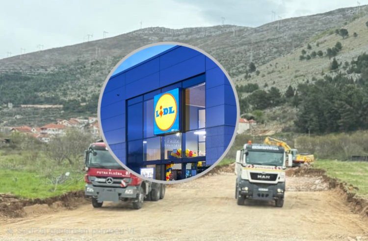 Počela gradnja još jednog Lidl objekta u Hercegovini