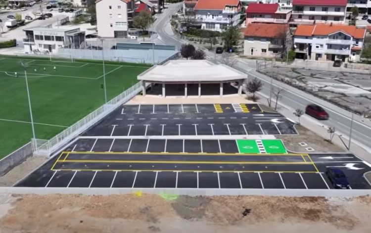 Posušje: Uređen višenamijenski plato ispred buduće gradske tržnice