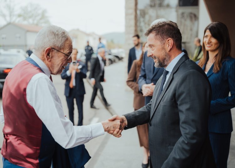Čović, Filipović i Kordić s predsjednikom Austrije: Snažna potpora europskom putu BiH