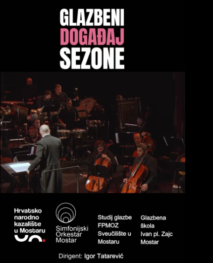 Spektakularan koncert HNK Mostar otvara Mostarsko proljeće uz više od 120 glazbenika Spektakularan koncert HNK Mostar otvara Mostarsko proljeće uz više od 120 glazbenika