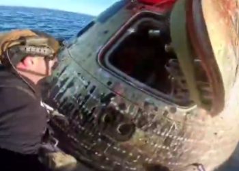 Dramatično izvlačenje Oriona iz mora: NASA otkrila što znači bijeli trag na toplinskom štitu