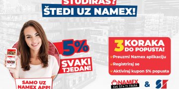 Namex studentski popust