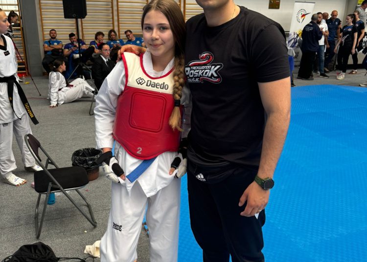 Tri medalje za TKD Poskok-Kočerin na Državnom prvenstvu BiH u Sarajevu