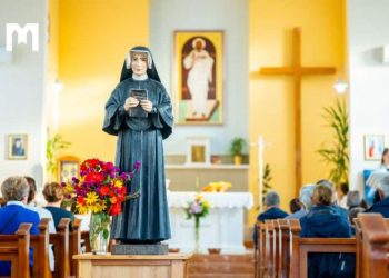 U crkvi u župi Međugorje slika pred kojom se dogodilo čudo za kanonizaciju svete Faustine