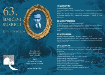 Šimićevi susreti u znaku mladih: Bogat program od Mostara do Gruda i Drinovaca