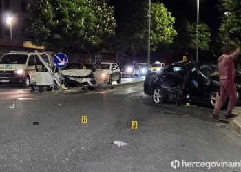 Pet ozlijeđenih u teškom sudaru u Mostaru