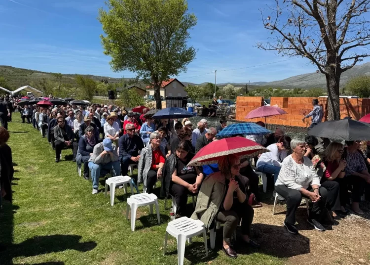 Goranci oživjeli povijest: Blagoslov kapelice i kip Gospe na mjestu prvog župnog sjedišta