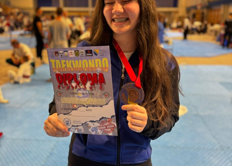 Tri medalje za TKD Poskok-Kočerin na Državnom prvenstvu BiH u Sarajevu