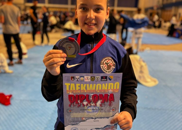 Tri medalje za TKD Poskok-Kočerin na Državnom prvenstvu BiH u Sarajevu