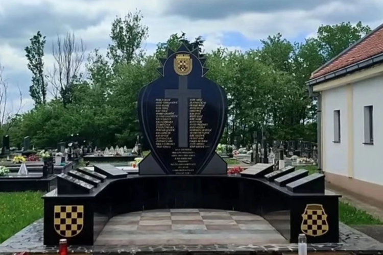 Srušen spomenik poginulim pripadnicima HVO-a: Izgradili ga Vedran Ćorluka i njegov otac