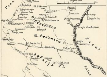 Zanimljivi detalji iz prošlosti: Stara karta puteva do Donjih i Gornjih Bara, kao i vlasnika stanova 1935. godine