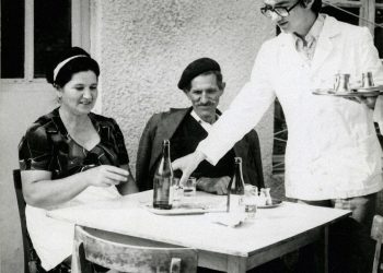Iz prošlosti: Ispred gostione kod Bilinovca na Brigu 1970.