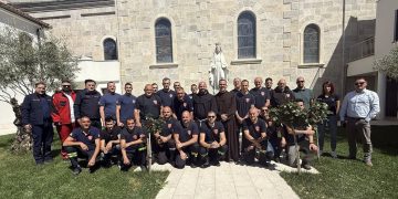Misa i prijem za vatrogasce povodom blagdana svetog Florijana u Širokom Brijegu