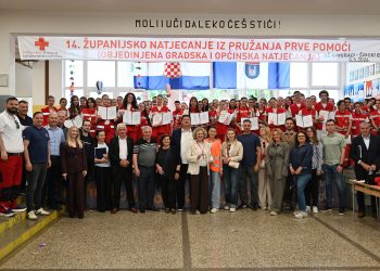 Održano rekordno XIV. županijsko natjecanje iz prve pomoći održano u Biogracima