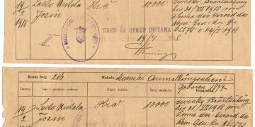 Iz prošlosti Širokog Brijega: Mamići – obrazac za registraciju duhana
