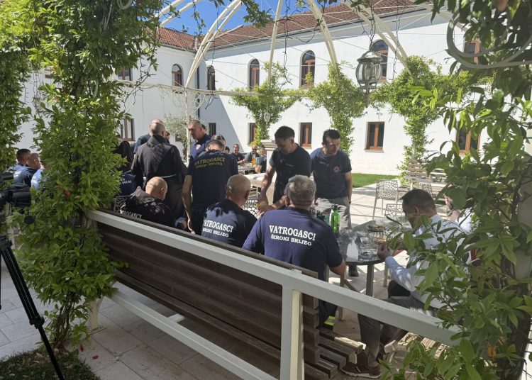 Misa i prijem za vatrogasce povodom blagdana svetog Florijana u Širokom Brijegu