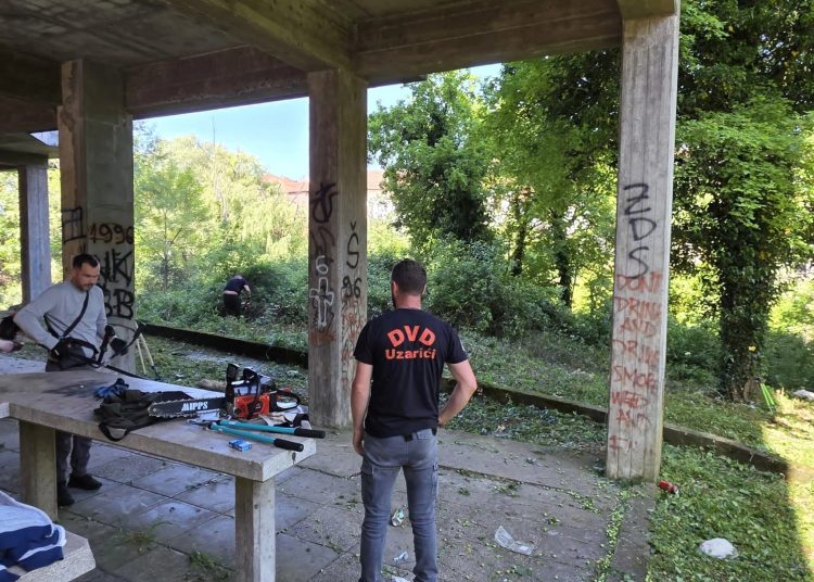 Široki Brijeg: DVD Uzarići i Jare očistili gradsku tržnicu