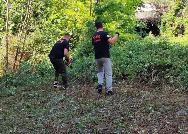 Široki Brijeg: DVD Uzarići i Jare očistili gradsku tržnicu