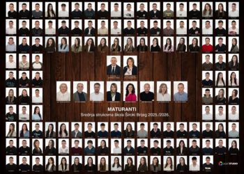 Srednja strukovna škola Široki Brijeg predstavila maturante generacije 2025./2026. godine