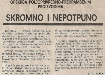 Iz prošlosti Širokog Brijega: Vrijeme kada su meso, mlijeko i kava bili deficitarni