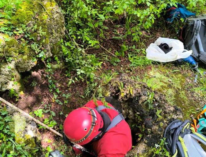 Fotografije koje opominju: GSS Široki Brijeg očistio dva speleoobjekta