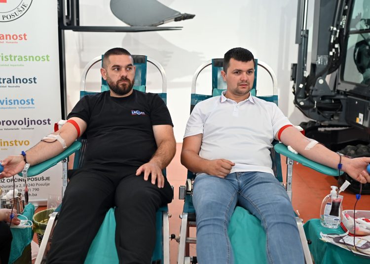 Lager postavio rekord među privatnicima u Posušju: Darovano 37 doza krvi