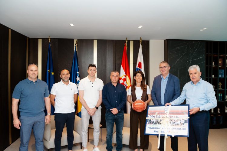 Dragan Čović i Darijana Filipović primili izaslanstvo HKK Široki TT Kabeli