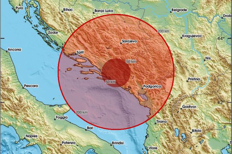Istočni dio Hercegovine usred noći probudio potres